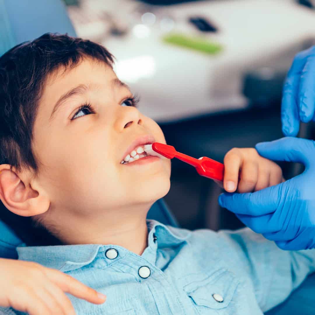 cuidado dental en niños